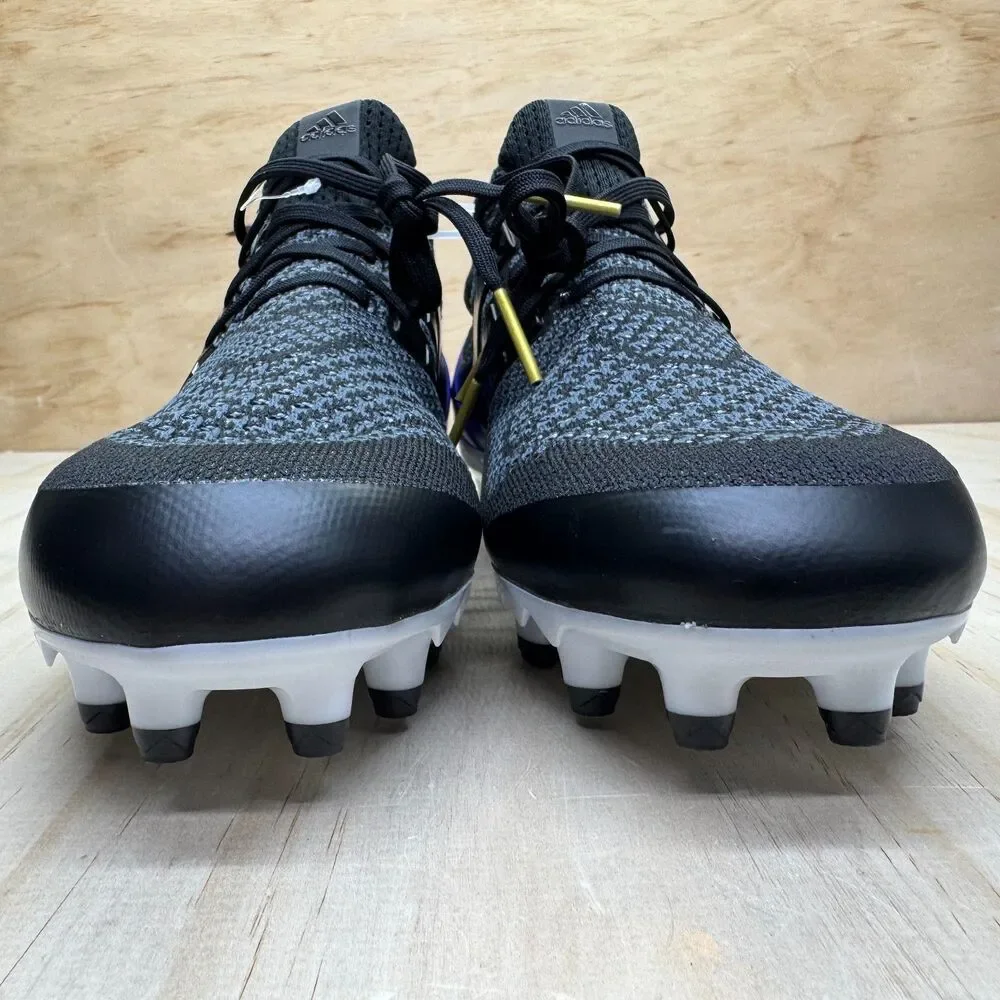 NEW adidas Ultraboost Boost Football Cleats Men Black Shoes Sz 10.5 JP7410